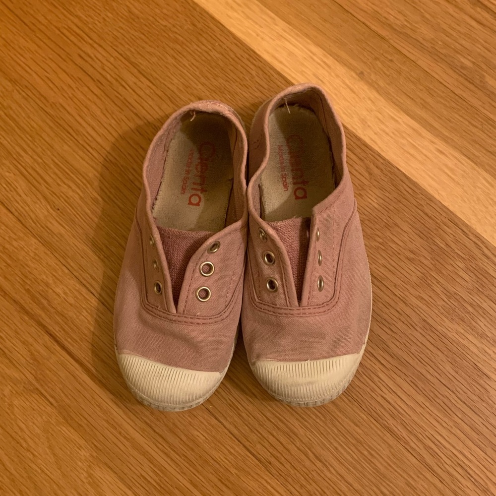 Pink Cienta Shoes
